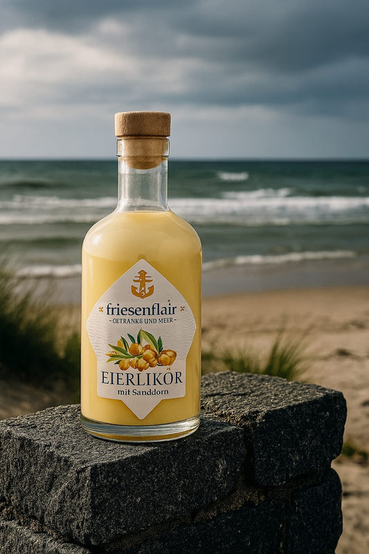 Eierlikör mit Sanddorn 0,5 Liter
