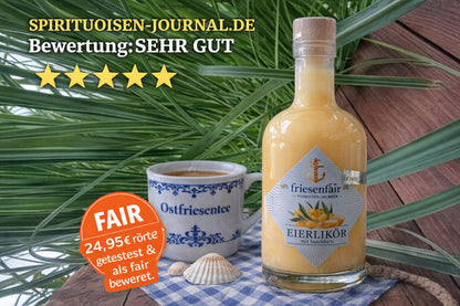 Eierlikör mit Sanddorn 0,5 Liter