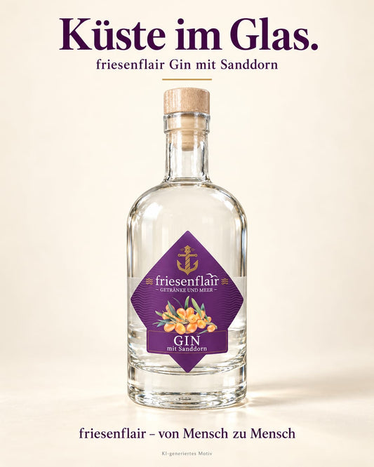 Gin mit Sanddorn 0,5 Liter