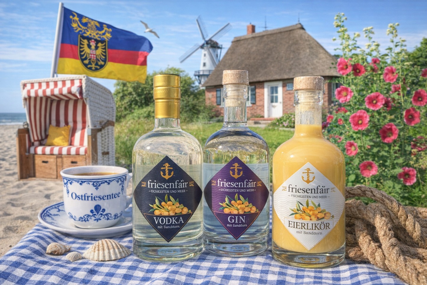 friesenflair Küsten-Trio Bundle 3x 0,5 Liter