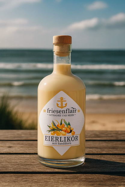 Eierlikör mit Sanddorn 0,5 Liter