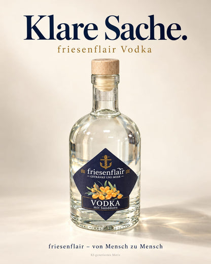 Vodka mit Sanddorn 0,5 Liter