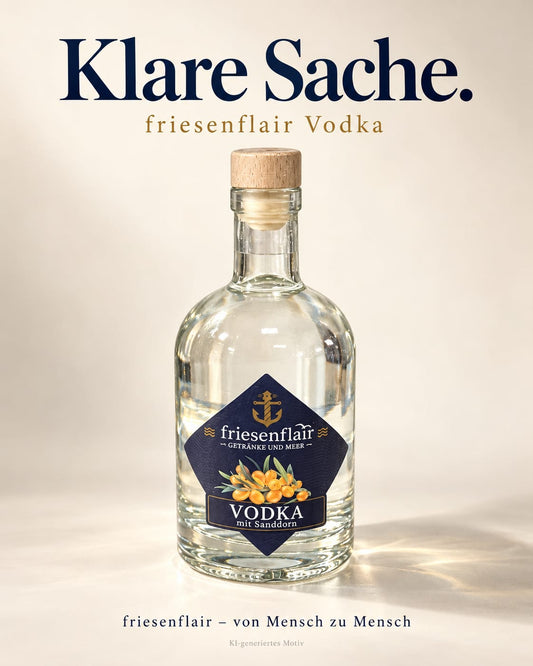Vodka mit Sanddorn 0,5 Liter