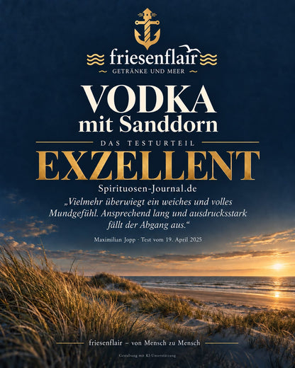 Vodka mit Sanddorn 0,5 Liter